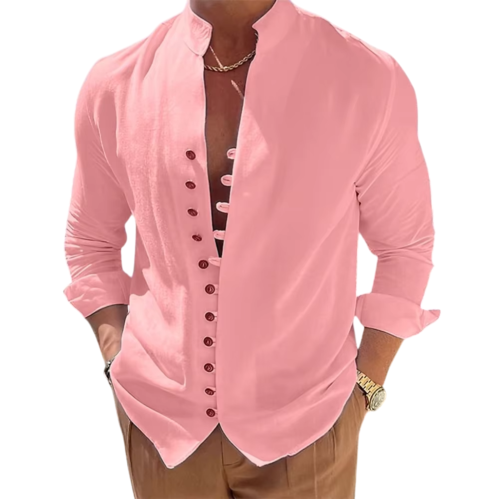Riviera Luxe Button-Up Shirt