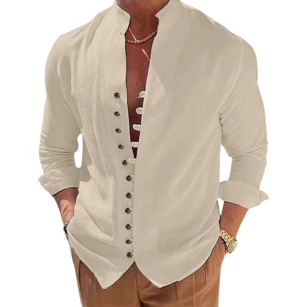 Riviera Luxe Button-Up Shirt
